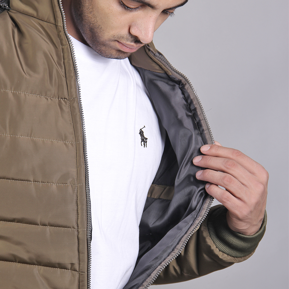 کاپشن denim سبز